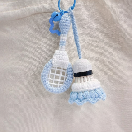 Móc khóa cầu lông Handmade - Ảnh 2