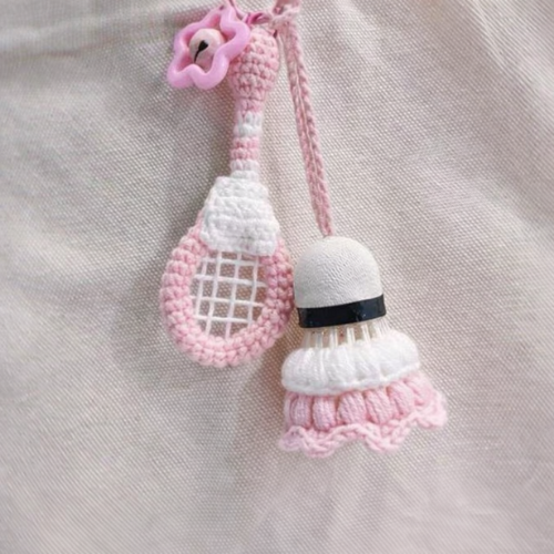 Móc khóa cầu lông Handmade - Ảnh 4